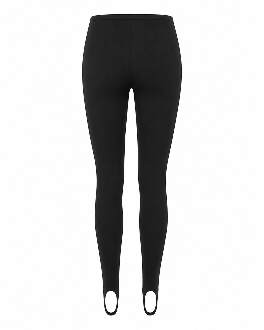 Legginsy z paskiem pod stopą wykonane z materiału Crepe Nurec marki TYMOSZEWICZ