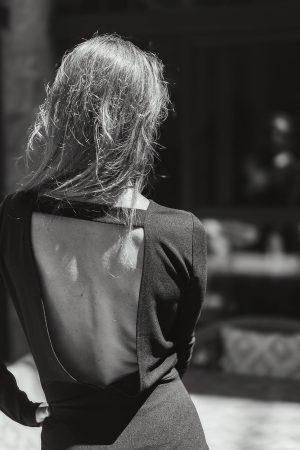Backless Blouse