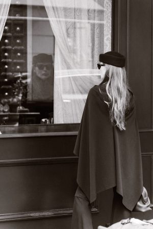 Paris Long Cape