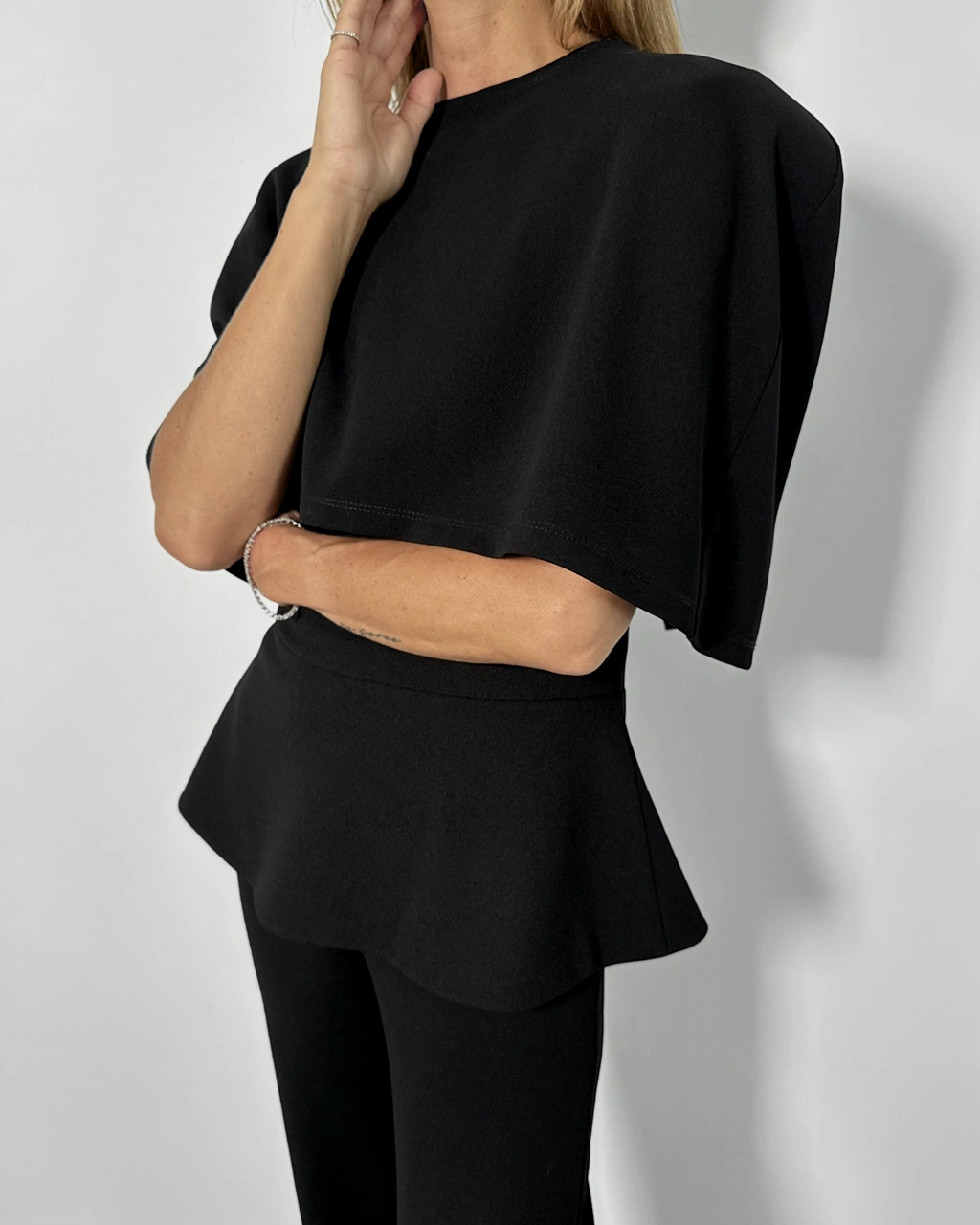 Krótka peleryna Paris Cape - obrazek 8