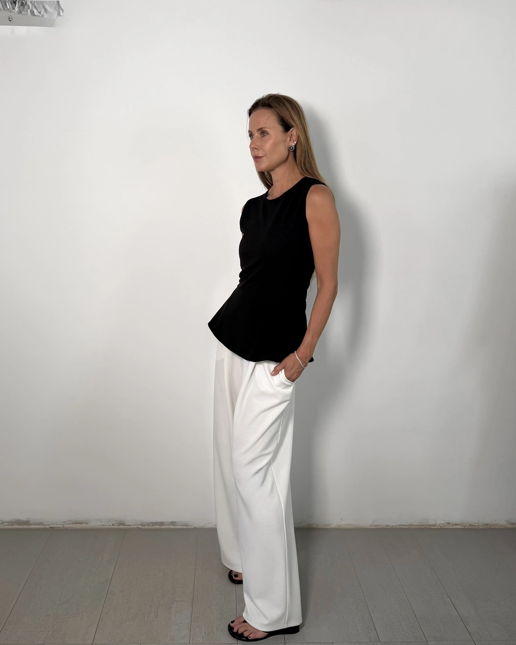 Eleganckie spodnie Wide Leg - obrazek 5