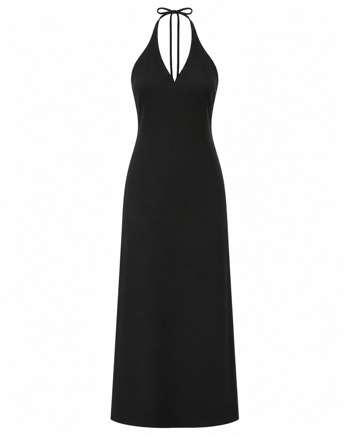 Sukienka maxi halter