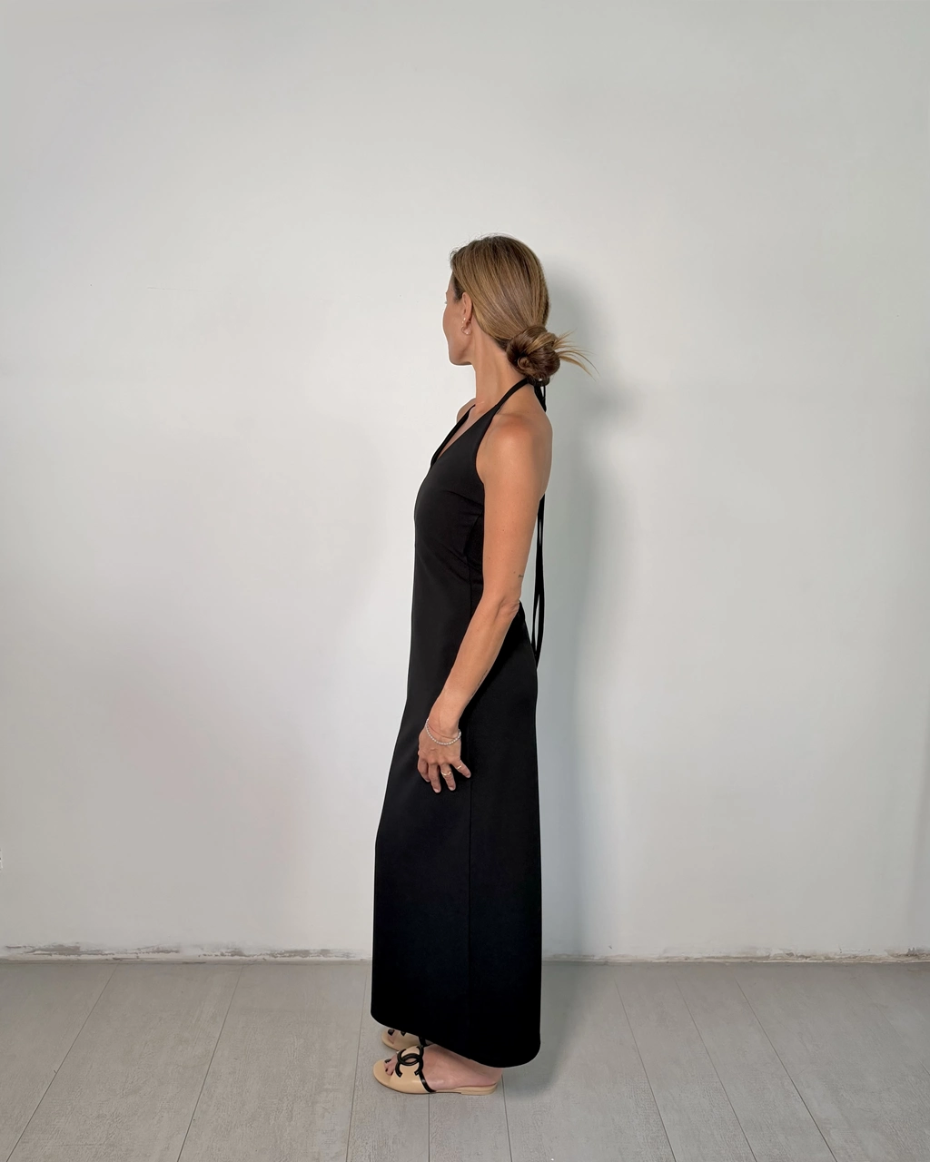 Sukienka maxi halter - obrazek 4