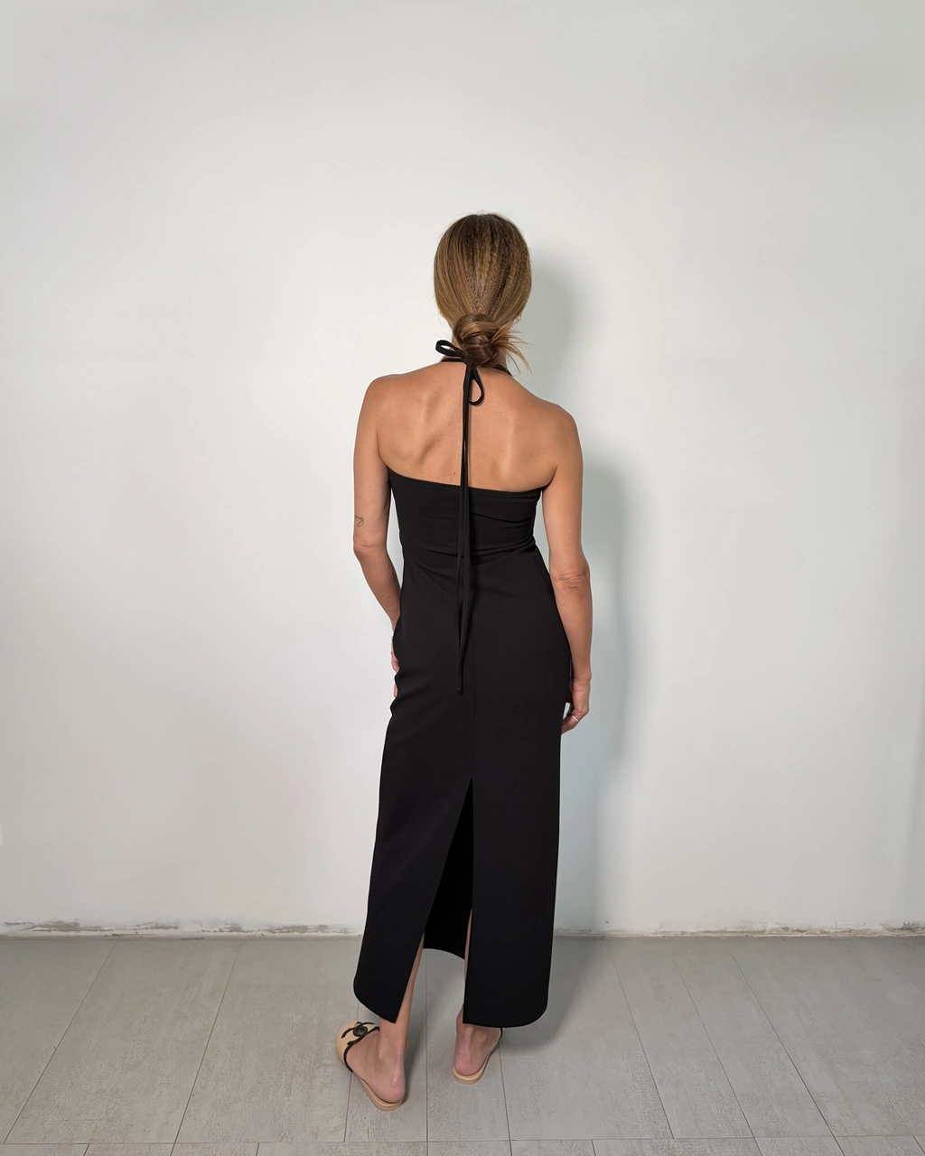 Sukienka maxi halter - obrazek 5