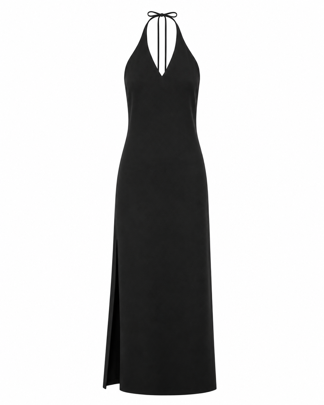 Sukienka maxi halter