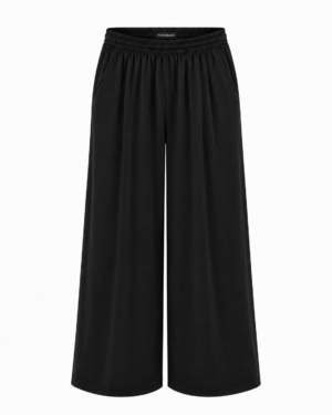 Jedwabne spodnie Wide Leg