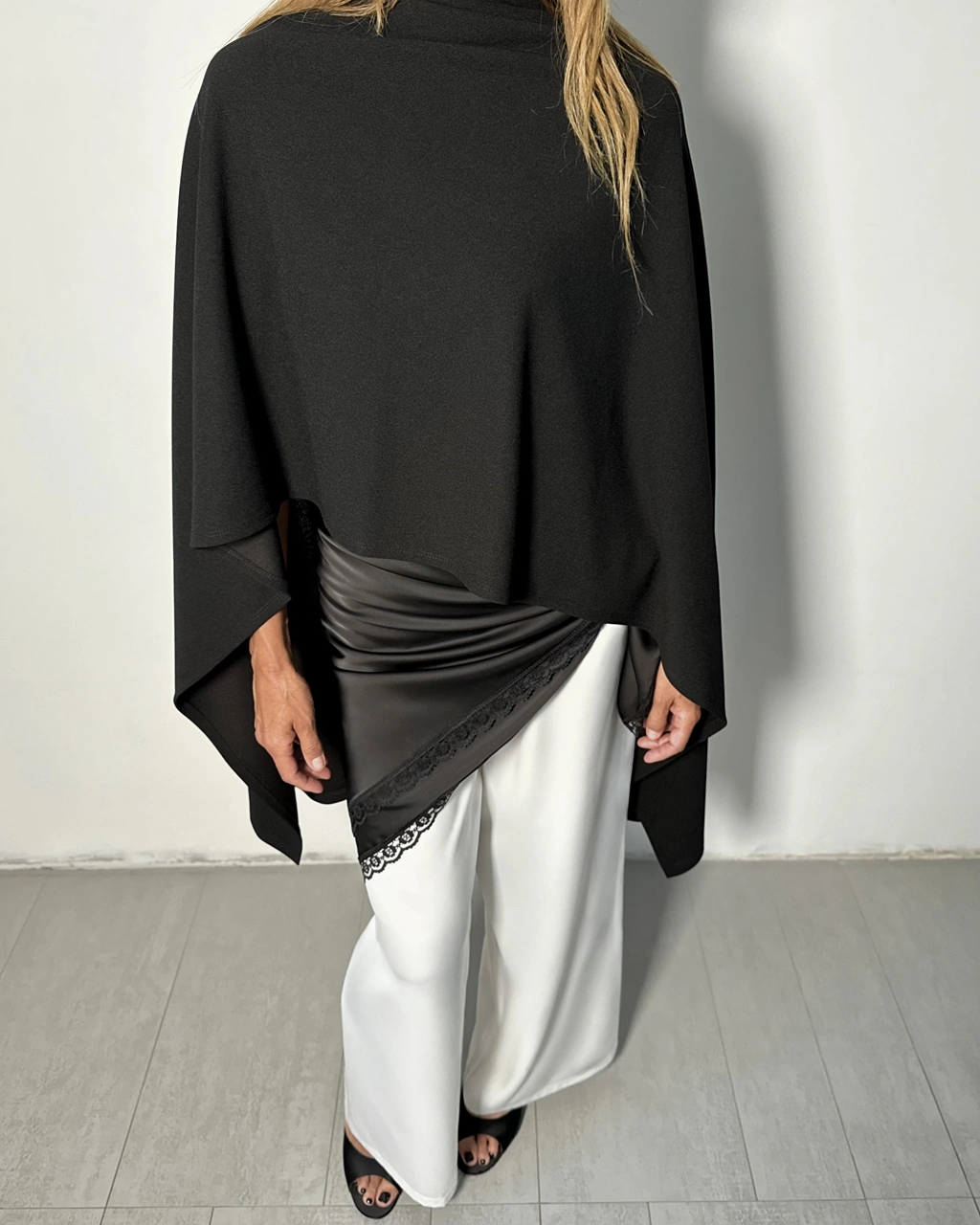 Jedwabne spodnie Wide Leg - obrazek 11